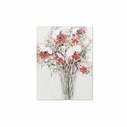 Cadre DKD Home Decor Peint à la main Fleurs (90 x 3 x 120 cm)