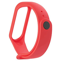 Avis Wewoo 2 en 1 bracelet montre en caoutchouc silicone de poignet remplacement de la bande avec TPU Film d'écran pour Xiaomi Mi 3 rouge