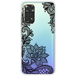 Coque en TPU IMD mince fleur en dentelle pour votre Xiaomi Redmi Note 11 Pro 5G (Qualcomm)/Redmi Note 11 Pro 4G (MediaTek)