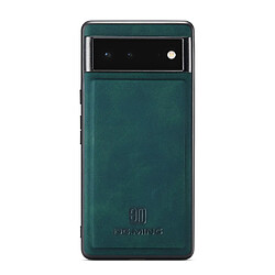 Etui en PU DG.MING absorption magnétique avec béquille, vert pour votre Google Pixel 6