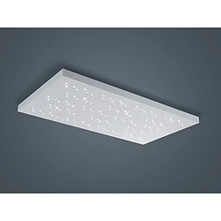 Lumière Semi Plafonnier LED Moderne 48W Blanc Mat 3000-6000K Télécommande