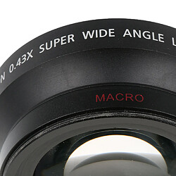 Avis Objectif macro grand angle 72mm