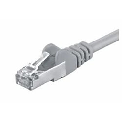 M-Cab Câble réseau UTP RJ-45 Cat. 5e 1.5 mètres Mâle/Mâle PVC Gris