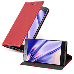 Cadorabo Coque Sony Xperia XZ1 COMPACT Etui en Rouge