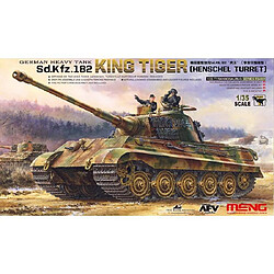 Meng Maquette Char German Heavy Tank Sd.kfz.182 King Tiger (henschel Turret)