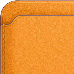 Avis Leather Wallet MagSafe (Apple Wallet 1st generation) - California Poppy