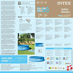 Acheter INTEX Piscine Easy Set 396 x 84 cm 28143NP