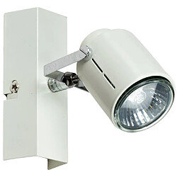 Corep Applique murale Blanc 1 Spot orientable inclinable 42W GU10 Luminaire design