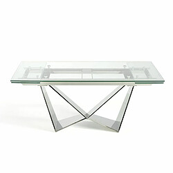 Avis Angel Cerda Table à manger extensible en verre