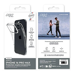 My Way Myway Coque de Protection pour iPhone 16 Pro Max Flexible Transparent