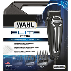 Cortapelos Wahl Elite Pro/ con Cable/ 18 Accesorios pas cher