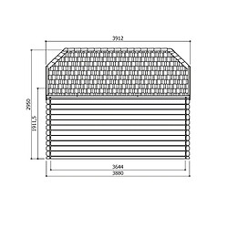 Acheter Solid Abri de jardin LIMERICK 2980X3880