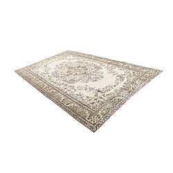 Vidal Tapis de laine 297x185 beige Ultra Vintage pas cher