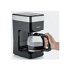 Cafetière filtre 10 tasses 900w noir - KA9263 - SEVERIN pas cher