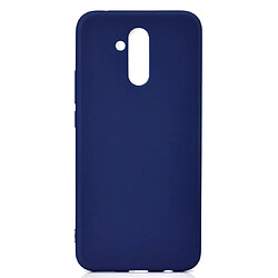 Wewoo Coque Souple Pour Huawei Mate 20 Lite Etui TPU Candy Color Bleu