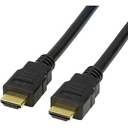 LogiLink CH0080 Câble HDMI ultra haute vitesse pour résolutions jusqu'à 10 K (8 K @ 60 Hz et 4 K @ 120 Hz) avec jusqu'à 48 Gbps, 3D Dynamic HDR/eARC/ALLM/QFT/QMS/VRR/Deep Color, 5 m, noir