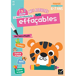 Mes activités effaçables, primaire CP, 6-7 ans : P2, CP