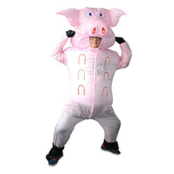 Adulte gonflable Cochon Espiègle Costume Costume Vêtements Drôle Jouet Party