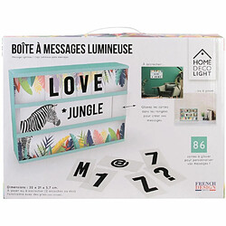 Acheter The Home Deco Factory Boite lumineuse à message Exotique.