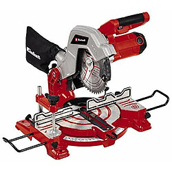 Einhell Scie à onglet TC-MS 216 (1 600 W, table en aluminium coulé sous pression, table pivotante avec butées d'angles, tête de scie inclinable jusqu'à 45°, avec lame aux carbures de tungstène)