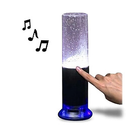 Totalcadeau Haut parleur fontaine d'eau touch sensitive led tactile