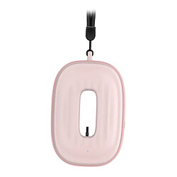 Collier Purificateur D'air Portable Désodorisant Portable Ion Négatif Rose