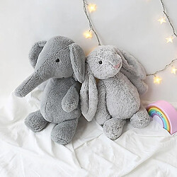 Universal Doux coton long nez éléphant peluche animal farci enfant lapin lapin poupée garçon fille pas cher