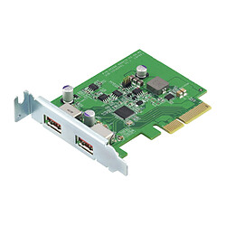 Avis QNAP QXP-10G2U3A interface cards/adapter