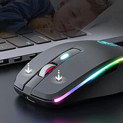 Acheter Yonis Souris Gamer Rose Silencieuse RGB Sans Fil