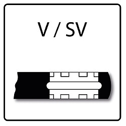 Rothenberger Mâchoire de presse Vario-Press SV 32-34 kN largeur nominale 28 mm acier spécial