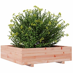 Avis vidaXL Jardinière 90x90x26,5 cm bois massif douglas