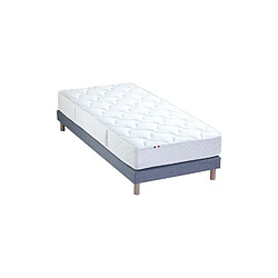 Idliterie Ensemble Matelas Ressorts 5 Zones ETOILE + Sommier - Made in France