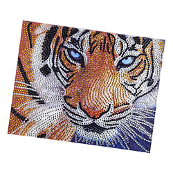 Avis Peinture de diamant en forme spéciale 5D point de croix bricolage Kits Arts Craft-Tiger