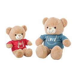 BigBuy Kids Ours en peluche Mifi Love Chemisette 80 cm