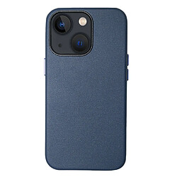 Coque en TPU + PU antichoc bleu pour votre Apple iPhone 13 mini 5.4 pouces