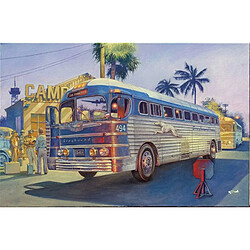 Roden Maquette Camion 1947 Pd-3701 Silverside Bus