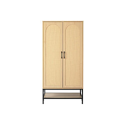 Bestmobilier Nagato - armoire - bois - 80 cm