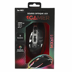 Avis Paris Prix Souris Optique LED Gamer 12cm Noir