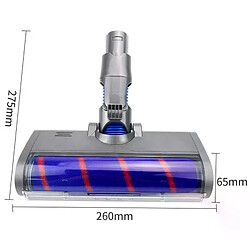 brosse dyson v6 Brosse à rouleau à tête de plancher moelleuse pour les aspirateurs de Type Dysons V6 A/B