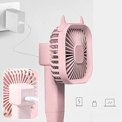 Ventilateur d'Enroulement Suspendu de Bureau USB Ventilateur à Clip Portable Mini Ventilateur de Montre Portable Ventilateur Portable 3 Vitesses Flux d'Air Puissant pas cher