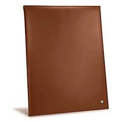 Porte signatures - Parapheur - couleur Marron ( Nappa - Pantone #8B4720 ) - NOREVE