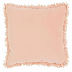 Paris Prix Coussin Déco Bord Long 45x45cm Rose