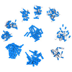 Avis 480pcs Assortis Borne de Fil Electrique Isolé Connecteur à Sertir Cosse