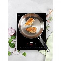 Acheter Plaque de Cuisson - Mobile Electrique DOMO DO332IP - Plaque a induction 1 feu - 2000W - Touchscreen - Minuteur numérique 3h - 8 niveaux de puissance - 20cm