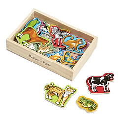 Melissa And Doug MELISSA + DOUG 21 Aimants Animaux En Bois