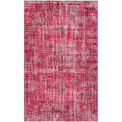 Vidal Tapis de laine 236x145 rouge Ultra Vintage