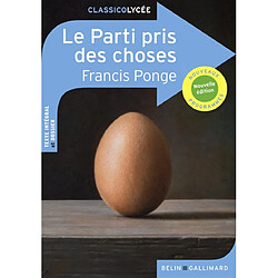 Le parti pris des choses : nouveaux programmes - Occasion