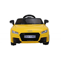 Avis Audi TT RS Voiture Electrique Enfant (2x25W) 103x62x44 cm - Marche av/ar, Phares, Musique, Ceinture et Télécommande parentale