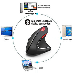 Universal Souris Bluetooth sans fil Kit de joueur ergonomique vertical 6 clé USB optique souris sans fil pour pas cher