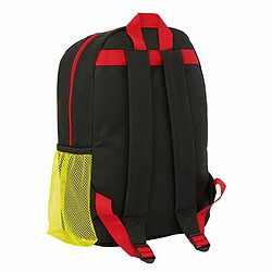 BigBuy School Cartable Jaune Noir Rouge